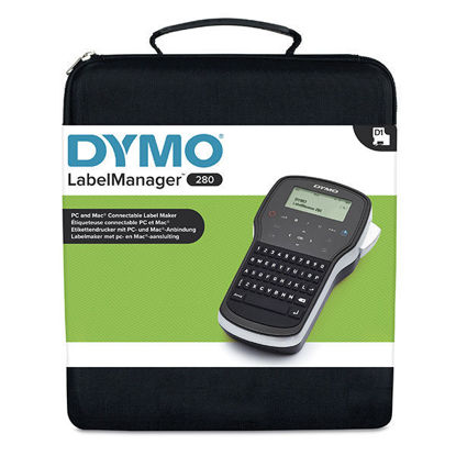 DYMO LabelManager 280 KIT QWERTZ tipkovnica - D1 etikete 6, 9, 12 mm (2091152)