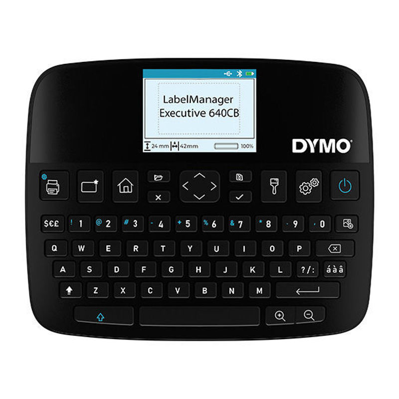 Slika - Dymo LabelManager Executive 640 CB UJSB/ BT QWERTY D1 do 24 mm tiskalnik za etikete