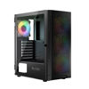 Slika - Modecom Aramis ARGB Midi ATX Ohišje 2xUSB2.0, 1xUSB3.0 Ventilator: 4x12cm, kaljeno steklo, RGB, Gaming