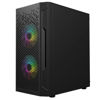 Slika - Modecom Aramis ARGB Mini microATX ohišje 2xUSB2.0, 1xUSB3.0 kaljeno steklo RGB Gaming