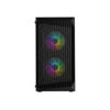 Slika - Modecom Atos ARGB microATX ohišje 2xUSB2.0, 1xUSB3.0 3x12cm, Okence iz kaljenega stekla, RGB, Gaming