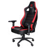 Slika - Marvo CH-118 črno/rdeč ergonomska zasnova gaming stol