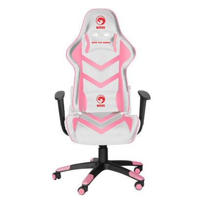 Marvo Scorpion CH-106 PK roza nastavljiv gaming stol