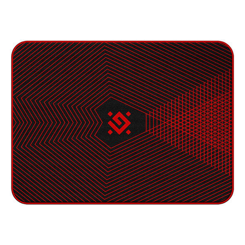 Slika - Defender CYBE gaming podloga za stol 1220 x 1020 x 4 mm črno/rdeča 50569