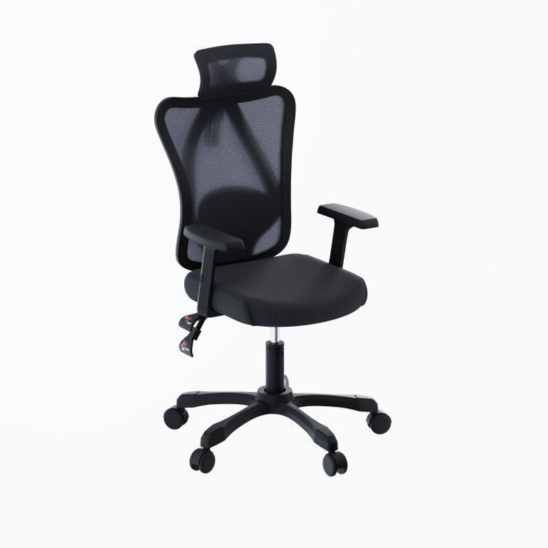 Slika - Gembird OC-ONYX pisarniški ergonomski stol "Onyx", črn, mreža