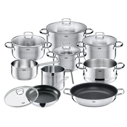 Kvaliteten set ponev Silit Tuscany 10 kosov iz nerjavečega jekla 7116001669