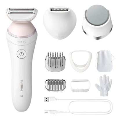 Philips Lady Shaver Series 8000 BRL176/00 ženski brezžični brivnik za mokro in suho uporabo