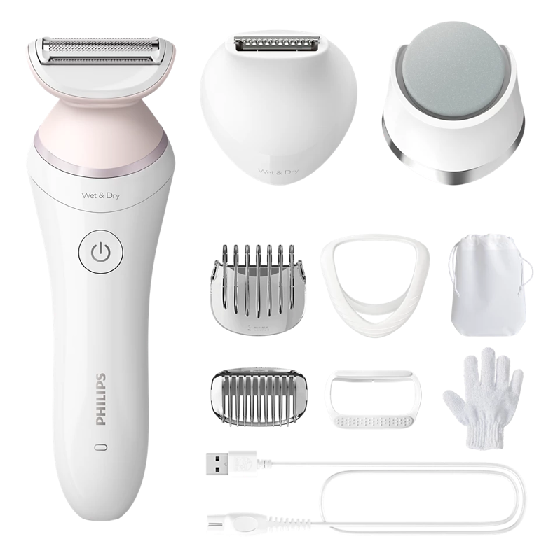Slika - Philips Lady Shaver Series 8000 BRL176/00 ženski brezžični brivnik za mokro in suho uporabo