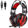 Slika - Genius HS-G710V (31710014400) 7.1 Gaming USB črne/rdeče, slušalke z mikrofonom, vibracijske