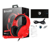 Slika - SADES Spirits SA-721R lahke rdeče Gaming slušalke z mikrofonom