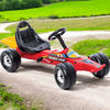 Slika - Dohany 102 otroški Go-Kart na pedala (z vzvratno prestavo), rdeč