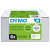 Slika - Dymo 2093092 LW 101mm x 54mm bela pack 6 x 220 papirnate nalepke