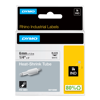 Slika - Dymo 18051 (S0718260) Rhino termo skrčljiva cevka D1 črna na belo 6 mm x 1,5m