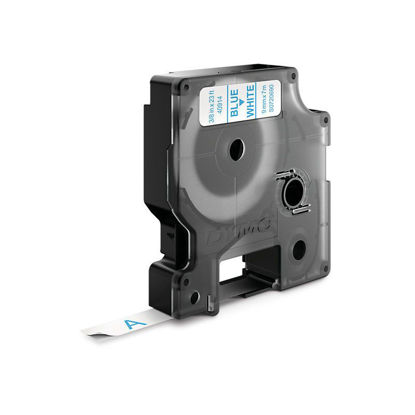 Dymo 40914 (S0720690) D1 9mm x 7m modro na belo, etikete
