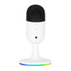 Slika - Marvo BLAST 40 MIC-06 WH RGB Gaming streaming USB mikrofon bel