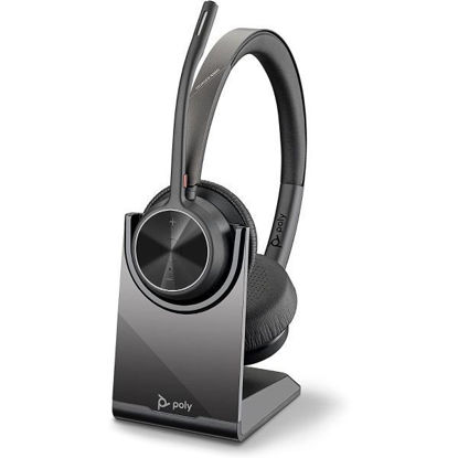 Brezžične slušalke Poly Plantronics Voyager 4320 USB-C Bluetooth + BT700 adapter + polnilna postaja 77Z31AA (218479-01)