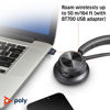 Slika - Brezžične slušalke Poly Voyager 4310 UC s certifikatom MS Teams USB-C + adapter BT700 77Y95AA (218473-02)