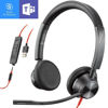 Slika - Poly Plantronics Blackwire 3325 USB-A, 3,5 jack 76J20AA poslovne slušalke