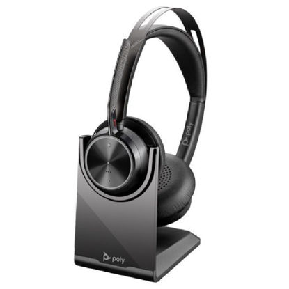 Slušalke Poly Plantronics Voyager Focus 2 UC Bluetooth + polnilno stojalo + adapter  9T9J5AA