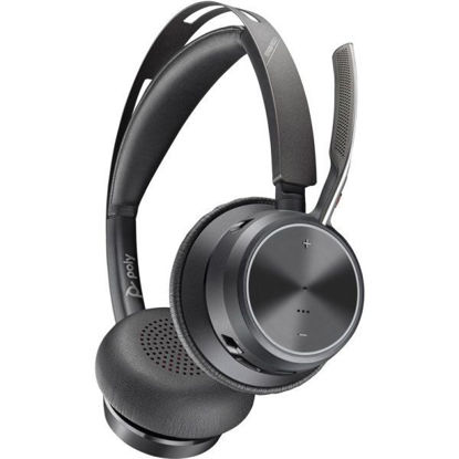 Profesionalne Bluetooth slušalke Poly Voyager Focus 2 z ANC in USB-C/A adapterjem (9T9J3AA)