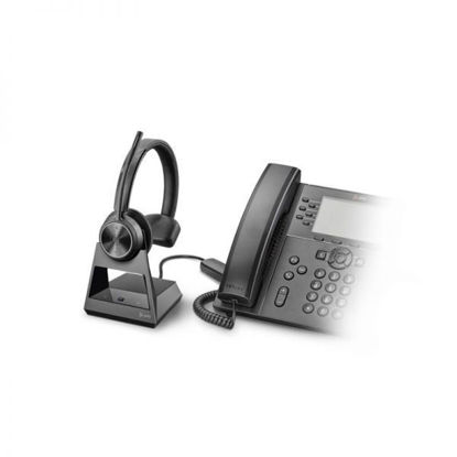 Poly Savi 7310‑M Office DECT mono slušalka (8D3K7AA) – z bazno enoto, Teams gumb