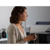 Slika - Brezžične Bluetooth slušalke Poly Plantronics Voyager 5200 UC Office črne (206110-101) (7K2E1AA) s stojalom, mikrofon