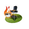 Slika - Unold električni žar Jimmy (58585) 2800W, 840mm