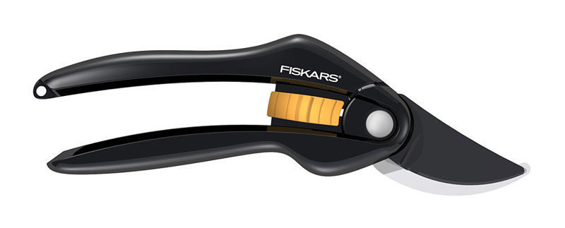 Slika - Fiskars SingleStep Bypass škarje za obrezovanje P26 črno-oranžne (1000567)