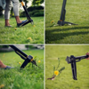 Slika - Fiskars Smartfit teleskopski odstranjevalec plevela črno-srebrne barve (1020125)