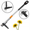 Slika - Fiskars Smartfit teleskopski odstranjevalec plevela črno-srebrne barve (1020125)