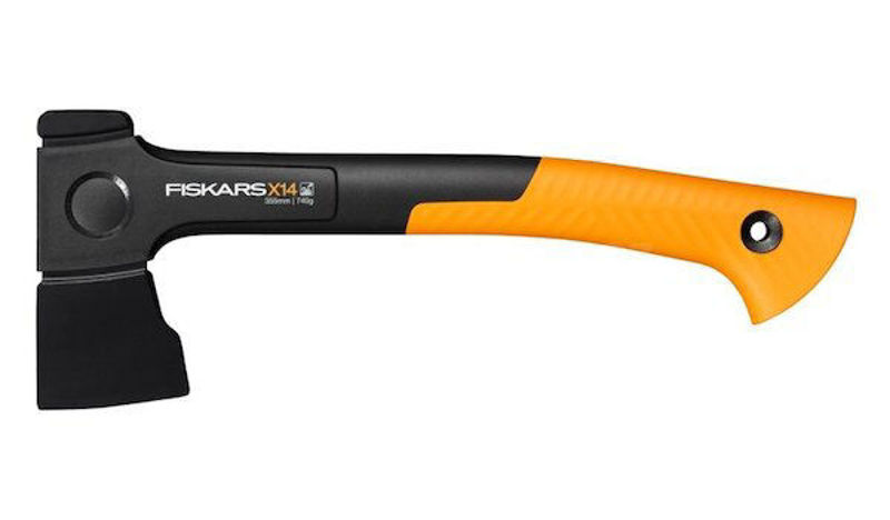 Slika - Fiskars univerzalna sekira XS X-Series X14 350 mm črno-oranžna (1069102)