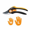 Slika - Fiskars Plus SmartFit Bypass škarje P541 oranžno-črne (1057169)