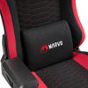 Slika - Marvo CH-178 KAHN RED črno/rdeč nastavljiv Gaming stol