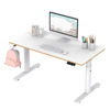 Slika - ULTRADESK PULSAR otroška delovna miza, električno nastavljiva višina, 120X60 cm, 55-81 cm bela