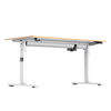 Slika - ULTRADESK PULSAR otroška delovna miza, električno nastavljiva višina, 120X60 cm, 55-81 cm bela