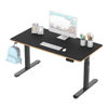 Slika - ULTRADESK PULSAR otroška delovna miza, električno nastavljiva višina, 120X60 cm, 55-81 cm črna
