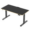 Slika - ULTRADESK PULSAR otroška delovna miza, električno nastavljiva višina, 120X60 cm, 55-81 cm črna
