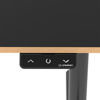 Slika - ULTRADESK PULSAR otroška delovna miza, električno nastavljiva višina, 120X60 cm, 55-81 cm črna