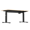 Slika - ULTRADESK PULSAR otroška delovna miza, električno nastavljiva višina, 120X60 cm, 55-81 cm črna