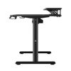 Slika - ULTRADESK HIGHLANDER XXL BLACK računalniška miza, električno nastavljiva višina, 160X70 cm, 72-117 cm, črna