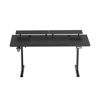 Slika - ULTRADESK HIGHLANDER XXL BLACK računalniška miza, električno nastavljiva višina, 160X70 cm, 72-117 cm, črna