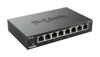 Slika - D-Link DGS-108E Gigabit Black Switch