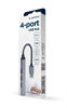 Slika - Gembird UHB-U3P1U2P3-02 4 port USB 3.1 (Gen 1) USB hub