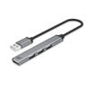 Slika - ACT AC6225 4-portni USB 2.0 HUB 480Mbps aluminium