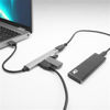 Slika - ACT AC6225 4-portni USB 2.0 HUB 480Mbps aluminium