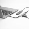 Slika - ACT AC6425 4-portni 3xUSB 2.0 1x 3.0 HUB siv 5Gbps aluminium