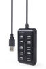 Slika - Gembird UHB-U2P10P-01 USB 2.0 napajani 10-portni USB hub