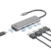 Slika - ACT AC7072 4-portni USB 3.0 HUB 2x USB A 2x USB C PD 3.2 Gen1