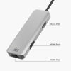 Slika - ACT AC7013 USB-C 4K priklop dveh HDMI monitorjev 4K adapter