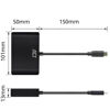 Slika - ACT AC7330 USB-C 4K Multiport Adapter (USB / HDMI / VGA / RJ45)